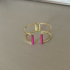 Pink and gold Kendra Scott bracelet
